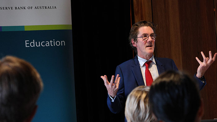 Andrew Hauser, Deputy Governor speaks at RBA Teacher Immersion Event.