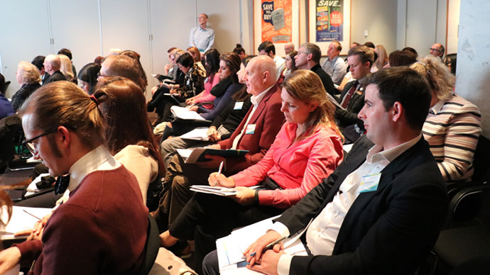 Teachers attending the annual Teacher Immersion Series event held in the Reserve Bank's Head Office on 21 June 2019.