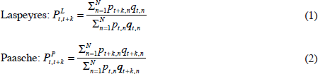 Equations 1 and 2